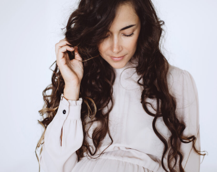 curly hair during pregnancy
