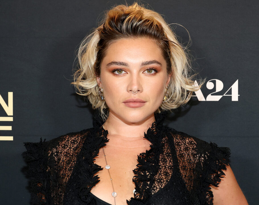 Florence Pugh attends A24's "We Live in Time" New York Screening at Crosby Street Hotel on September 09, 2024 in New York City.