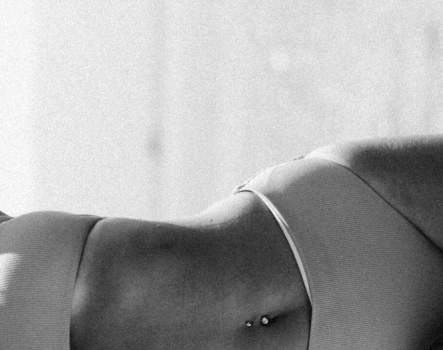 view of woman's body contour